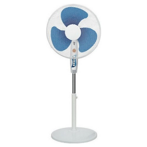 HIGH FLOOR FAN TELEMAX FS-1610M 40cm WHITE/BLUE